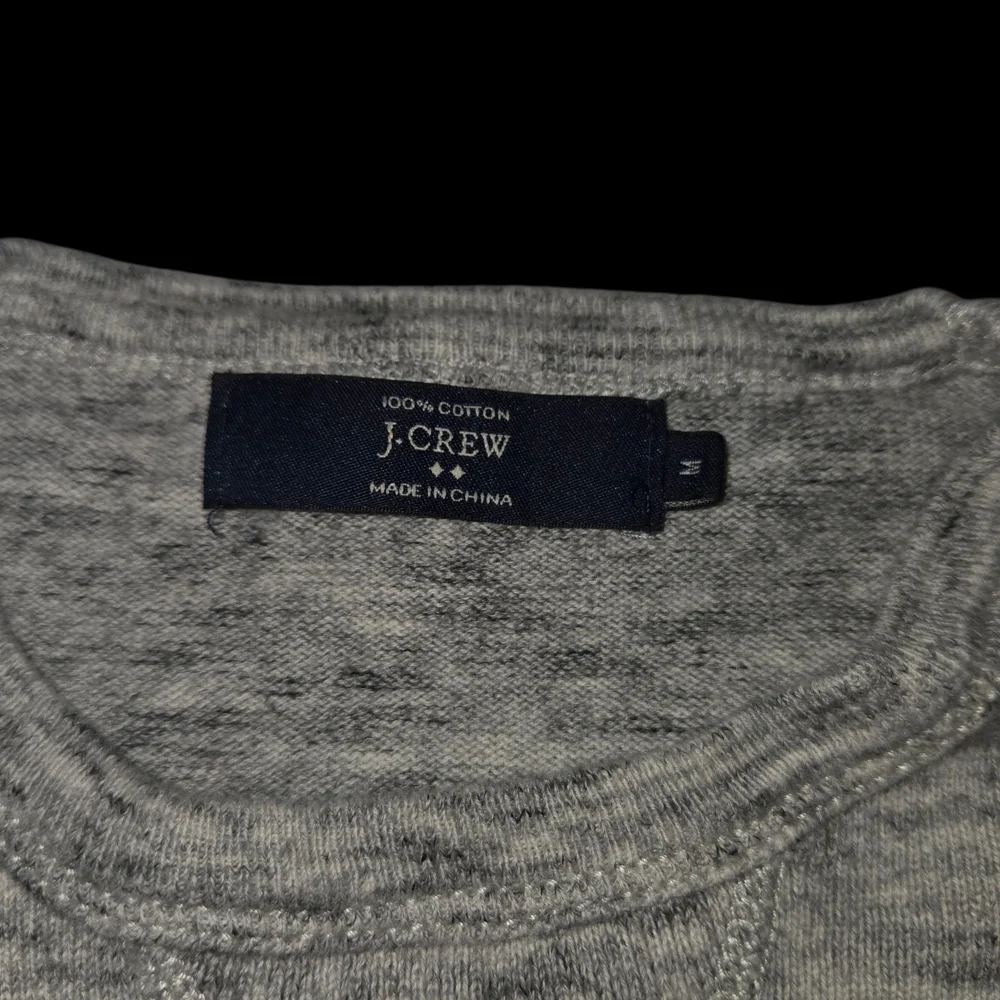 J. Crew Men's Heather‎ Gray Crewneck Sweater